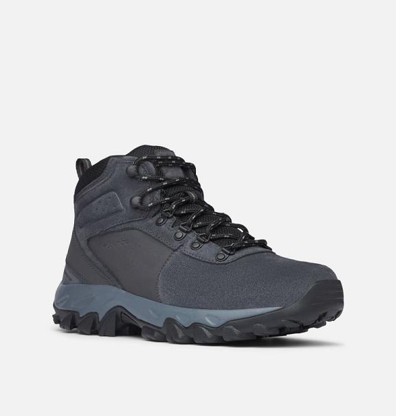 Columbia Newton Ridge Plus II Waterproof Boots Black For Men's NZ97461 New Zealand